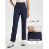 imageBALEAF Womens Travel Pants Lightweight Work Pants Stretch Business Casual Ankle Athletic Golf with Pockets UPF50Navy Blue