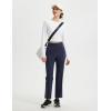 imageBALEAF Womens Travel Pants Lightweight Work Pants Stretch Business Casual Ankle Athletic Golf with Pockets UPF50Navy Blue