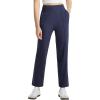 imageBALEAF Womens Travel Pants Lightweight Work Pants Stretch Business Casual Ankle Athletic Golf with Pockets UPF50Navy Blue