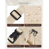 imageBALEAF Small Sling Bag Women Crossbody Backpack Adjustable Strap Shoulder Chest Daypack Casual Traveling Hiking Daily WhiteWhite