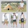 imageBALEAF Womens Skorts Skirts Hiking Skorts 5 Pockets 16quot Golf Skorts Tennis Athletic Quick Dry Skirts UPF 50Gray