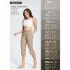 imageBALEAF Womens Swim Capris Pants 18quot Knee Length Modest Swimsuits Quick Dry UPF 50 Beach Bathing Suit Bottoms with PocketsBrown