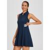 imageBALEAF Womens Tennis Golf Dress Sleeveless with Inner Shorts 4 Pockets for Exercise Workout