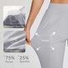 imageBALEAF Womens Travel Pants Lightweight Stretch with Zipper Pockets Petite Ankle Dressy Golf Work Business Casual SlacksFrost Grey