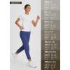 imageBALEAF Womens Travel Pants Lightweight Stretch with Zipper Pockets Petite Ankle Dressy Golf Work Business Casual SlacksNavy