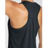 imageBALEAF Womens Workout Tank Top Racerback Tops Sleeveless Running Shirts Loose Fit Yoga Athletic Gym Sports01black