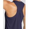 imageBALEAF Womens Workout Tank Top Racerback Tops Sleeveless Running Shirts Loose Fit Yoga Athletic Gym Sports01navy