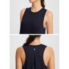imageBALEAF Womens Workout Tank Top Racerback Tops Sleeveless Running Shirts Loose Fit Yoga Athletic Gym Sports02croppe04navy