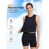 imageBALEAF Womens Workout Tank Top Racerback Tops Sleeveless Running Shirts Loose Fit Yoga Athletic Gym Sports02croppe04navy