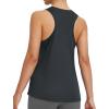 imageBALEAF Womens Workout Tank Top Racerback Tops Sleeveless Running Shirts Loose Fit Yoga Athletic Gym Sports03black