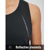 imageBALEAF Womens Workout Tank Top Racerback Tops Sleeveless Running Shirts Loose Fit Yoga Athletic Gym Sports03black