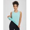 imageBALEAF Womens Workout Tank Top Racerback Tops Sleeveless Running Shirts Loose Fit Yoga Athletic Gym Sports03blue