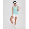 imageBALEAF Womens Workout Tank Top Racerback Tops Sleeveless Running Shirts Loose Fit Yoga Athletic Gym Sports03blue