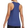 imageBALEAF Womens Workout Tank Top Racerback Tops Sleeveless Running Shirts Loose Fit Yoga Athletic Gym Sports03navy