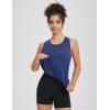 imageBALEAF Womens Workout Tank Top Racerback Tops Sleeveless Running Shirts Loose Fit Yoga Athletic Gym Sports03navy