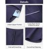 imageBALEAF Womens 17 Capri Pants Cycling Cargo Capris Lighweight Quick Dry Zipper Pockets Hiking Biking Casual OutdoorNavy Blue