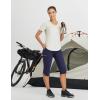 imageBALEAF Womens 17 Capri Pants Cycling Cargo Capris Lighweight Quick Dry Zipper Pockets Hiking Biking Casual OutdoorNavy Blue