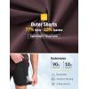 imageBALEAF Mens Mountain Bike Shorts 4D Padded Cycling Loosefit Bicycle Biking Short with Zipper Pockets UPF50Dark Brown