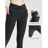 imageBALEAF Womens Leggings with Pockets Black Tummy Control Workout High Waisted Athletic 78 Ultra Soft Gym Yoga Ankle PantsBlack