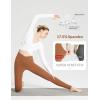 imageBALEAF Womens Leggings with Pockets Black Tummy Control Workout High Waisted Athletic 78 Ultra Soft Gym Yoga Ankle PantsCaramel