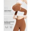 imageBALEAF Womens Leggings with Pockets Black Tummy Control Workout High Waisted Athletic 78 Ultra Soft Gym Yoga Ankle PantsCaramel