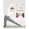 imageBALEAF Womens Leggings with Pockets Black Tummy Control Workout High Waisted Athletic 78 Ultra Soft Gym Yoga Ankle PantsGraphite Gray