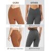 imageBALEAF Womens Leggings with Pockets Black Tummy Control Workout High Waisted Athletic 78 Ultra Soft Gym Yoga Ankle PantsSeal Brown