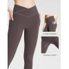 imageBALEAF Womens Leggings with Pockets Black Tummy Control Workout High Waisted Athletic 78 Ultra Soft Gym Yoga Ankle PantsSeal Brown