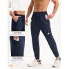 imagebaleaf Mens Hiking Pants Lightweight Quick Dry Joggers with Pockets Cargo Pants Water Resistant Breathable JoggerNavy Blue