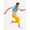 imagebaleaf Mens Hiking Pants Lightweight Quick Dry Joggers with Pockets Cargo Pants Water Resistant Breathable JoggerYellow