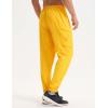 imagebaleaf Mens Hiking Pants Lightweight Quick Dry Joggers with Pockets Cargo Pants Water Resistant Breathable JoggerYellow