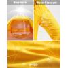 imagebaleaf Mens Hiking Pants Lightweight Quick Dry Joggers with Pockets Cargo Pants Water Resistant Breathable JoggerYellow