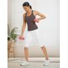 imagebaleaf Womens Racerback Workout Tank Tops Yoga Gym Athletic Running Sleeveless Shirts CamisoleSeal Brown