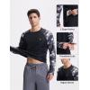 imagebaleaf Mens Sun Protection Swim Shirts Zipper Pocket Rash Guard Shirt Quick Dry Long Sleeve Sun Shirt UPF 50Black Coconut