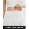 imagebaleaf Womens Capri Yoga Pants Dressy Casual Capris with Pockets Stretch Crop Lounge Pants Straight Open Bottom SummerWhite