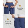 imagebaleaf Womens 7quot Hiking Shorts High Waist Water Resistant Quick Dry Lightweight Zip Pockets Workout Athletic Shorts TravelClassic Navy