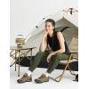 imagebaleaf Womens Joggers with Zip Pockets Hiking Pants Lightweight Quick Dry Water Resistant Track PantsArmy Green