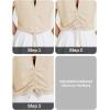 imagebaleaf Womens Open Back Workout Tops Short Sleeve Crop Yoga Shirts Lightweight Athletic Gym Exercise TShirtsHeather Khaki