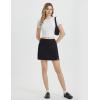 imagebaleaf Womens 16quot Golf Skorts Skirts 5 Pockets High Waisted Stretchy Tennis Skirt Athletic Workout RunningBlack