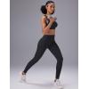 imagebaleaf Sweatleaf Womens High Waisted Leggings 25quot Tummy Control Butt Lifting Yoga Workout Running PantsBlack