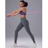 imagebaleaf Sweatleaf Womens High Waisted Leggings 25quot Tummy Control Butt Lifting Yoga Workout Running PantsDark Grey