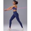 imagebaleaf Sweatleaf Womens High Waisted Leggings 25quot Tummy Control Butt Lifting Yoga Workout Running PantsNavy Blue