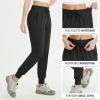 imagebaleaf Womens Cargo Joggers Hiking Pants with Pockets Lightweight Jogger Quick Dry SweatpantsBlack
