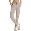 imagebaleaf Womens Cargo Joggers Hiking Pants with Pockets Lightweight Jogger Quick Dry SweatpantsKhaki