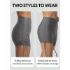 imagebaleaf Womens 3quot High Waisted Swim Shorts Tummy Control Swimsuit Bottoms Ruched Side Board Shorts with PocketDark Gray