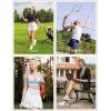 imagebaleaf Womens Golf Skirts with 5 Pockets High Waisted Skorts Tennis Athletic Running Casual Khaki M