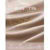imagebaleaf Womens Golf Skirts with 5 Pockets High Waisted Skorts Tennis Athletic Running Casual Khaki M