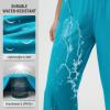 imagebaleaf Womens Hiking Pants Travel Wide Leg Pants with Pockts UPF 50 Loose Lightweight Water Resistant WorkAqua Blue