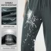 imagebaleaf Womens Hiking Pants Travel Wide Leg Pants with Pockts UPF 50 Loose Lightweight Water Resistant WorkDark Gray