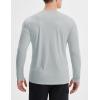 imagebaleaf Mens Sun Shirts UPF 50 UV Protection SPF Long Sleeve Rash Guard Fishing Outdoor Quick Dry LightweightLight Gray